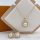 Antiallergene Goldfilled ogrlica 45 cm/1 mm + obesek + uhani  Barva 14K