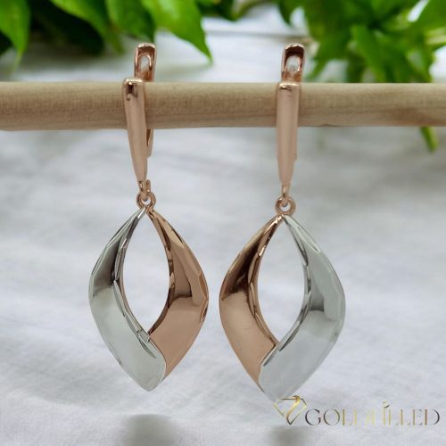 Goldfilled Antialergični Uhan 50mm 18K barva  & "Multicolor"