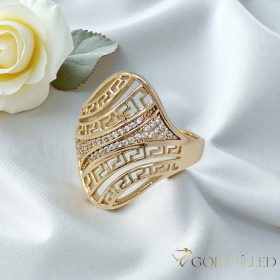   Antialergijski prstan „Goldfilled”, v različnih velikostih, barva 18K