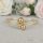 Antiallergene Goldfilled zapestnice   barvna (14K) premer 60mm