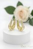 Goldfilled antialergijski uhani 20 mm 14K barva