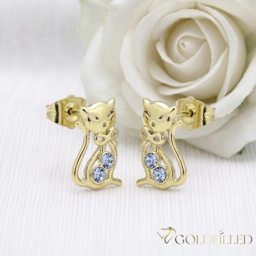 Goldfilled Antialergijske Uhani 13mm 14K barva