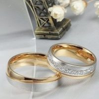 OBROČKI IZ NERJAVEČEGA  PRSTANI